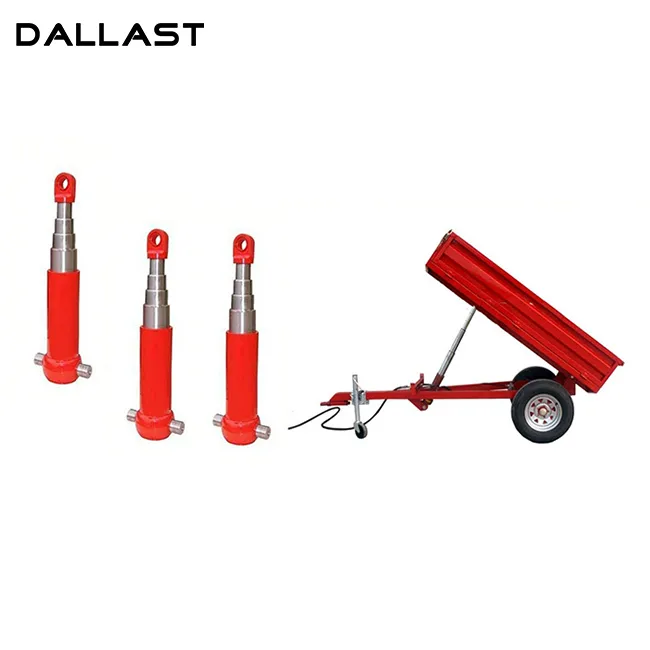 Xi lanh thủy lực 3 giai đoạn Telescoping